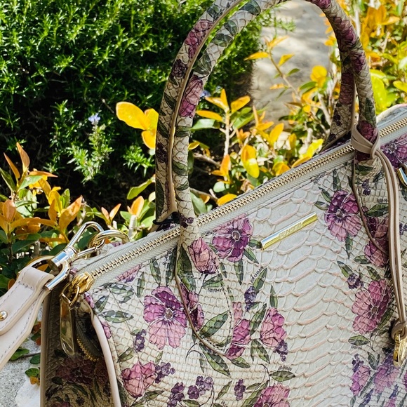 NWT Brahmin Caroline Satchel&wallet Labyrinth - Picture 3 of 7